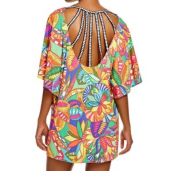 Trina Turk Other - NWOT Trina Turk ‘Montezuma’ Swim CoverupTunicDress